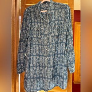 New Directions Chambray Tunic